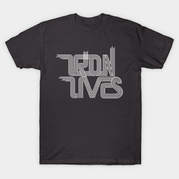 TRON LIVES T-Shirt by Gaddes